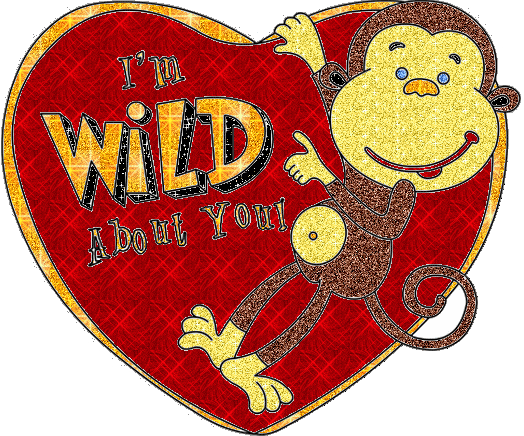 i'm wild about you monkey