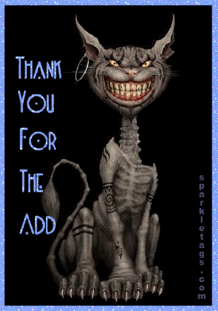thanks for the add cat