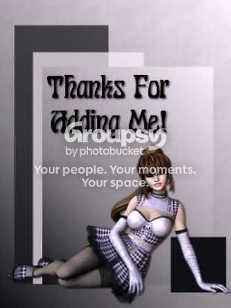 thanks for adding me