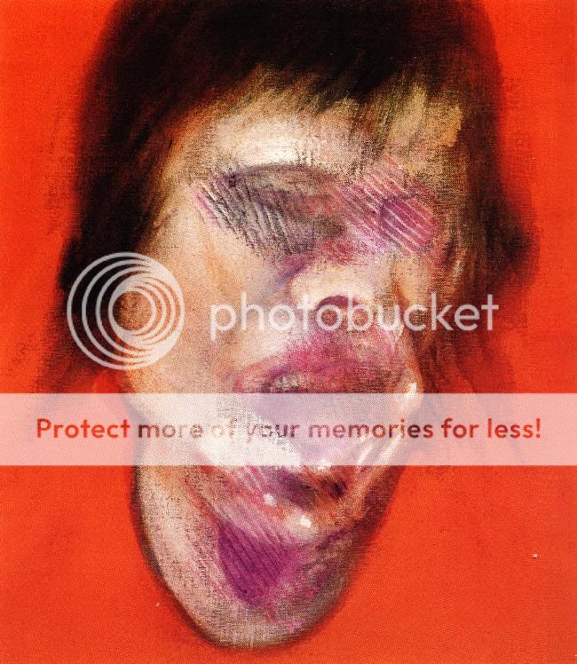 Three Studies for a Portrait of Mick Jagger, center