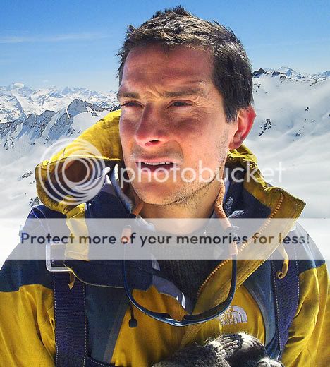 bear grylls -- 太爷们了!